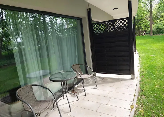 Apartment Hotelowe A036 Z Tarasem W Solny Kolberg